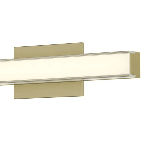 Vantage Vantage LED 18 inch Ashen Brass Bath Vanity Wall Light